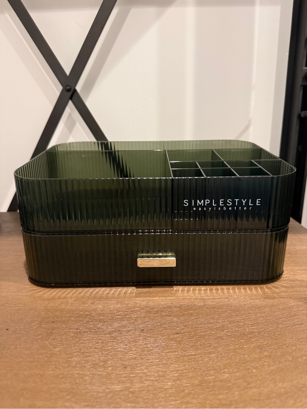 Multi-Compartment Makeup Organizer